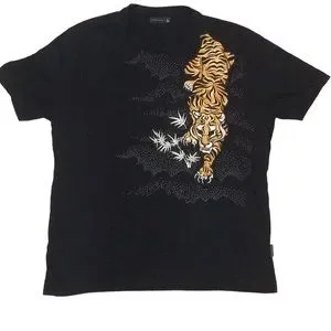 Sean John Shirts Rare Sean John Embroidered Tiger Prowl